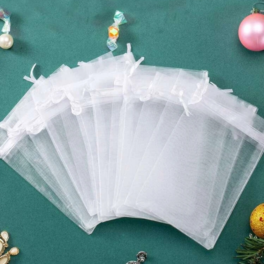 10pcs Mesh Storage / Gift / Orders / Wedding Favors Bags